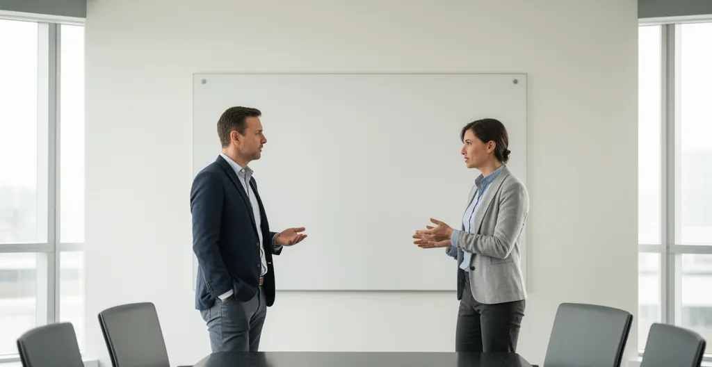 Responsables d'entreprise préparant un team building adapté à leurs équipes